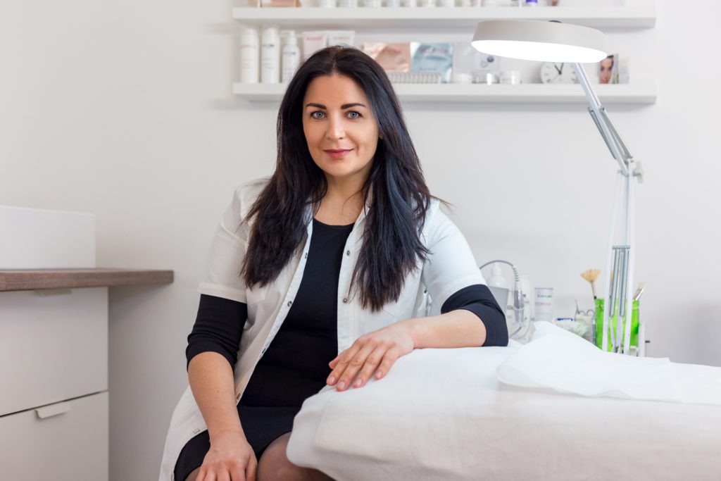 Inhaberin eines Beauty-Salons